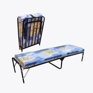 Cama Plegable de Plaza y Media con Colchón 4” | Proviancon
