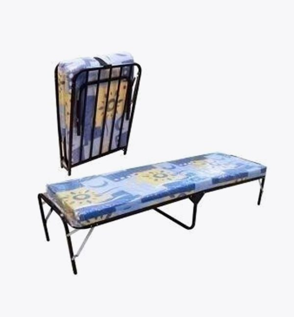 Cama Plegable de Plaza y Media con Colchón 4” | Proviancon